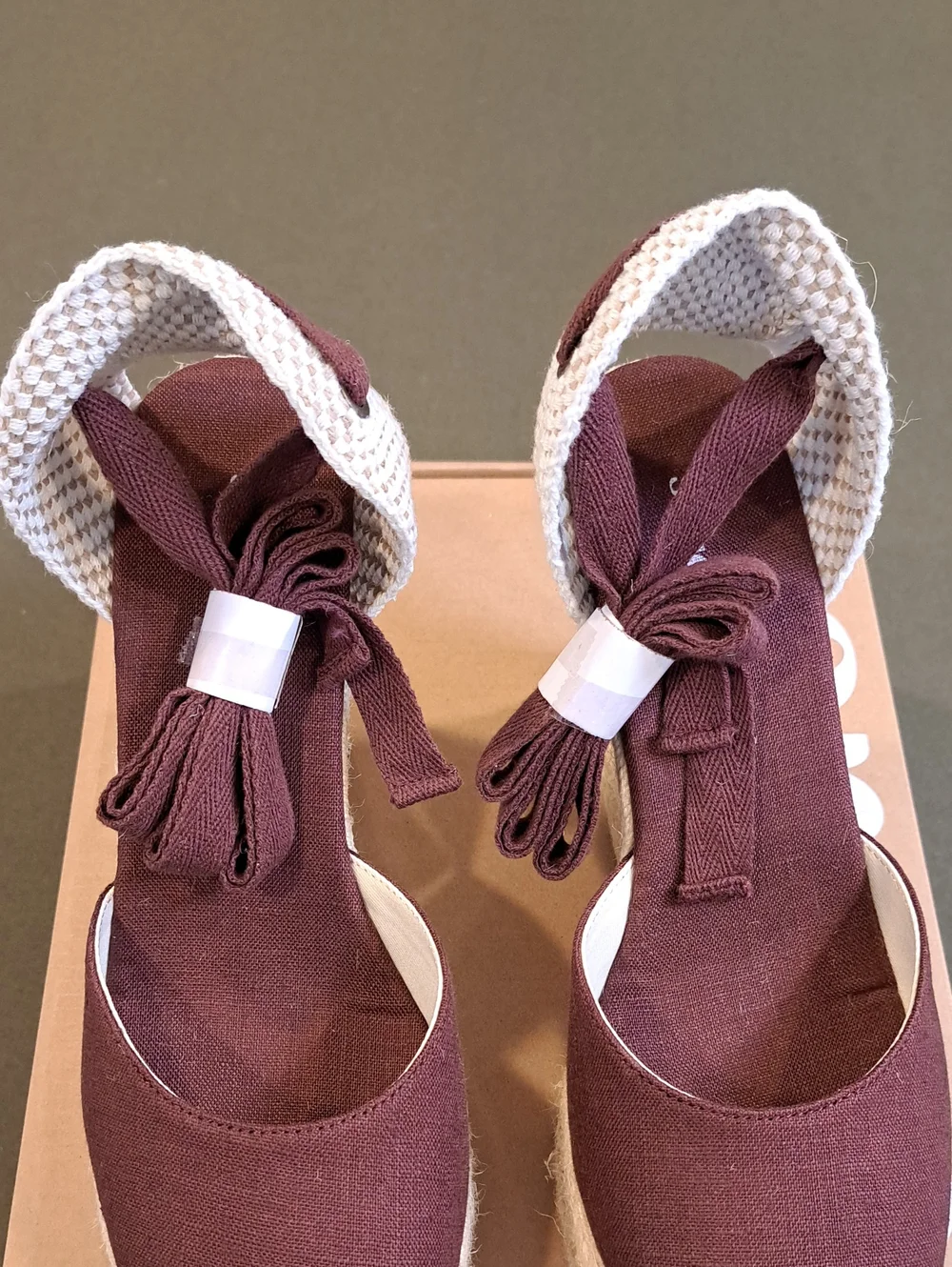 Soludos The Marseille Platform Wedge Espadrille - Color: Chocolate - Size: 9